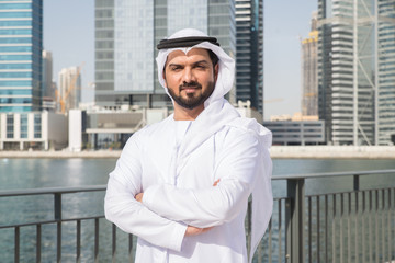 Emirati businessman portrait