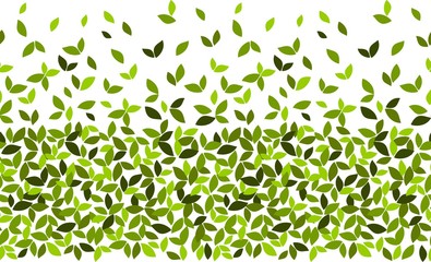 seamless leaves pattern