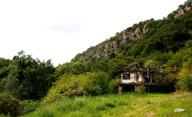 Fototapeta na wymiar landscape, ruins