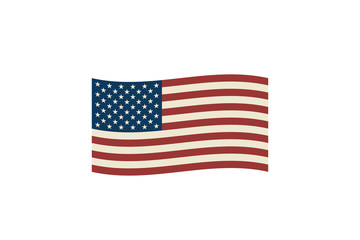 USA American Flag National Vector Independence Patriotism 