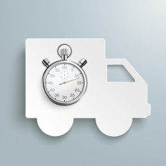 Shipping Paper Car Stopwatch
