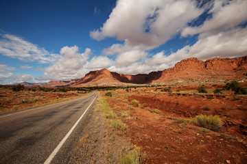 Spectacular landscapes of Capitol reef National park in Utah, USA