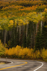 Scenic view to the highlands on the byway 12 in Utah, USA