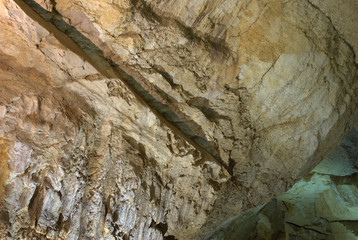 Crimea. Red cave (Kizil-Koba).
