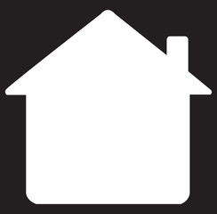 Home icon flat sign symbol - 203824201