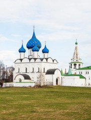 The view of the traditional Russian church in Suzdal, Vladimir region, Russia.