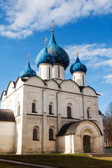 The view of the traditional Russian church in Suzdal, Vladimir region, Russia.