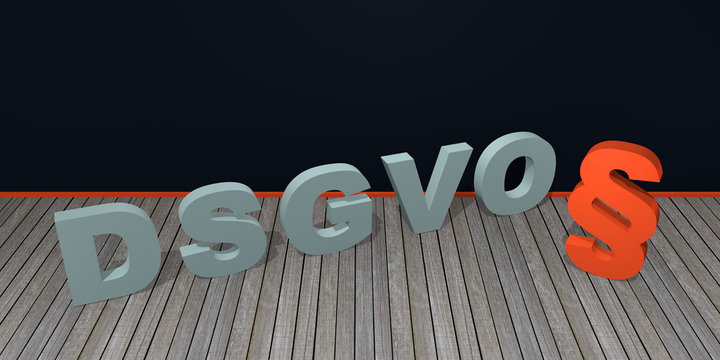 Konzept "DSGVO" Grundverordnung