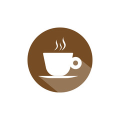 Obraz premium Coffee cup icon. Vector illustration.