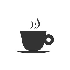 Coffee cup icon. Vector illustration.