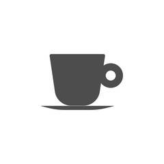 Coffee cup icon. Vector illustration.