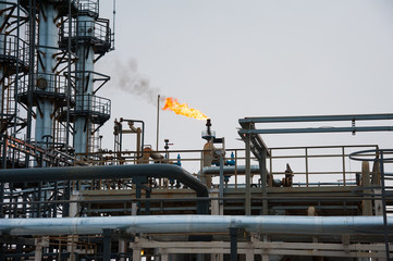 Fototapeta premium Oil and gas industry,refinery factory