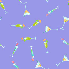 Naklejka premium colored seamless pattern