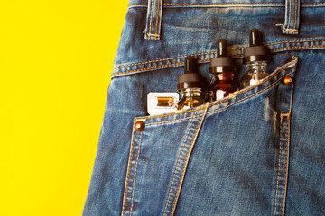 vaping device. electronic cigarettes. vape smoke. Vape concept. Buy popular ecig vaper gadget.