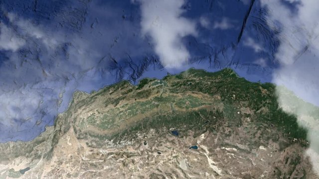 Земля zoom -  Сан Франциско Калифорния США