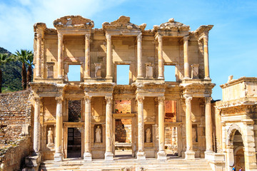 Obraz premium The ancient city of Ephesus in Turkey