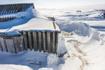 house in Nenets tundra,Jamal