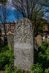 L'ancien cimeti&egrave;re Juif de Cracovie