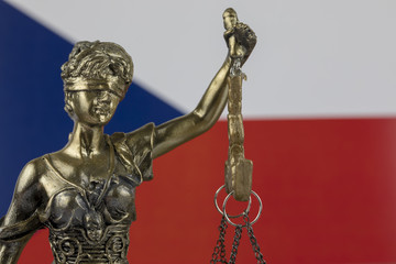 Human Rights Act and Justice Concept , Czech Czechoslovakia Flag,