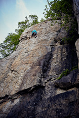 Ragazza alpinista