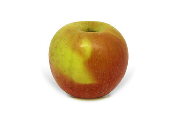Fototapeta na wymiar Apple juicy exotic fruit isolated