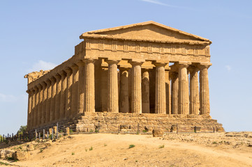 Fototapeta premium The Temple of Concordia, Agrigento, Italy