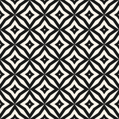 Vector abstract seamless pattern with diamond shapes, stars, rhombuses, lattice
