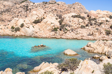 Fototapeta premium Spiaggia di Cala Coticcio, Sardegna, Italy