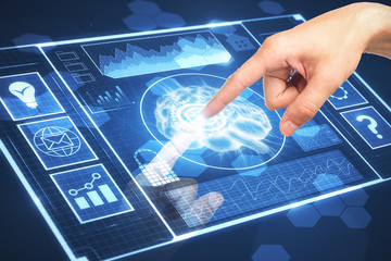 Media and analytics concept