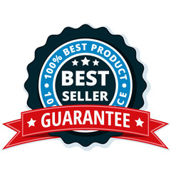 Best Seller label illustration