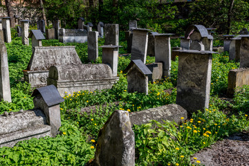 L'ancien cimetière Juif de Cracovie