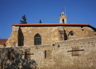 Fototapeta na wymiar Armenian Church and Monastery in Nicosia. Cyprus