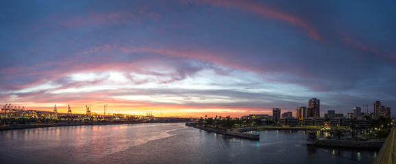 Twilight From A Bridge