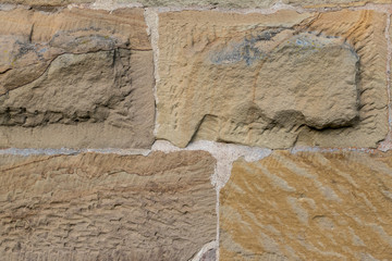Sandsteinmauer