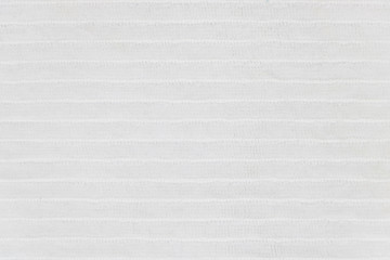 Striped white towel cloth texture