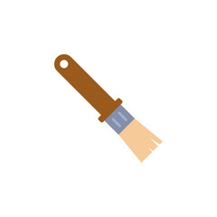 colored narrow brush illustration. Element of construction tools for mobile concept and web apps. Detailed narrow brush illustration can be used for web and mobile. Premium icon