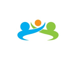 Adoption and community care Logo template