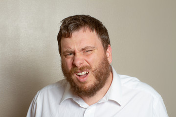 Obraz premium confused man