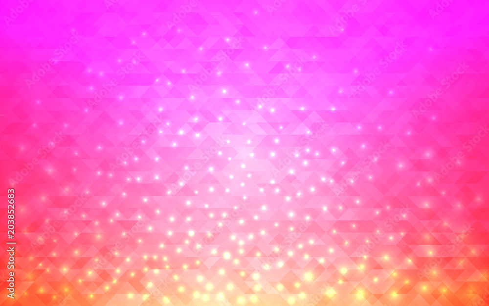 Poster magic abstract background. blurred gradient with bright lights. modern design for web or poster. vec