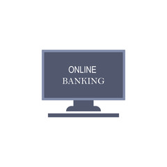 online banking colored icon. Element of bankings for mobile concept and web apps. Detailed online banking colored icon can be used for web and mobile. Premium icon