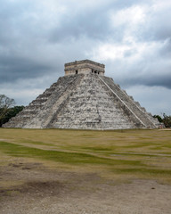 The Mayan city of Chichen Itza, one of the new seven wonders of the world. Yucatan State, Mexico