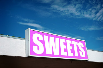 sweet food sign