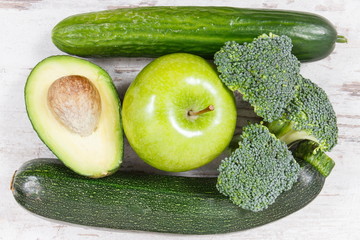 Natural green ingredients as source vitamins and minerals