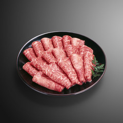 黒毛和牛しゃぶしゃぶ用（ロース、モモ）