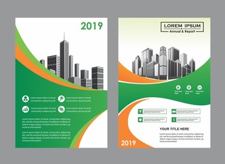 Fototapeta premium creative cover, layout, brochure, magazine, catalog, flyer for event 