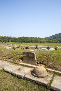 Mireuksa Temple Site, Iksan-si, South Korea.