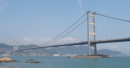 Tsing ma suspension bridge
