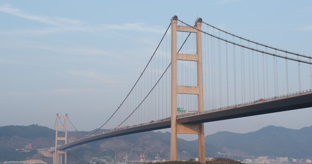 Hong Kong tsing ma bridge