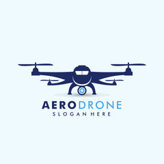 drone logo template vector icon. photography drone vector. quadcopter vector icon