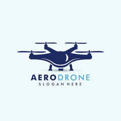 drone logo template vector icon. photography drone vector. quadcopter vector icon